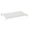 Étagère pour rayonnage universel - l. 1000 x P 500 mm - capacité de charge par étagère 125 kg - laqué époxy - gris clair RAL 7035