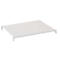 Étagère pour rayonnage universel - l. 1000 x P 600 mm - capacité de charge par étagère 125 kg - laqué époxy - gris clair RAL 7035