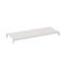 Étagère pour rayonnage universel - l. 1250 x P 300 mm - capacité de charge par étagère 125 kg - laqué époxy - gris clair RAL 7035