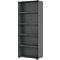 Etagère Profi 2.0, en bois, 5 OH, 4 étagères, 4 pieds en plastique, L 800 x P 400 x H 2000 mm, graphite