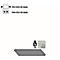 Rectangle gris avec informations : dimensions, poids (75 kg) et couleur RAL 7035.