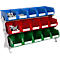 Étagère sur pied Schäfer Shop Select, avec 15 bacs à bec LF 211, L 535 x H 366 x P 165 mm