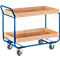 Etagewagen met 2 etages, met hoge rand, L 775 x B 475 mm draagvermogen 150 kg