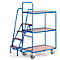 Etagewagen met treden, 3 etages