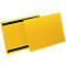 Etiketten- en markeringshoezen B 297 x H 210 mm (A4 liggend), 50 st., geel
