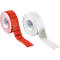 Etiketten met gegolfde rand, 26 x 12 mm, 10 rollen, wit (permanent)