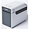 Etikettendrucker Brother TD-2120N, 152 mm/Sek., USB/USB Host/LAN, für 19-63 mm breite Etiketten, B 110 x T 215 x H 172 mm, weiß-grau