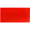 Etikettenhoes Label TOP, magnetisch, 50x110, rood