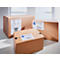 Étiquettes d'envoi du formulaire d'objectif AVERY®, 99,1 x 143,5 mm, 300 feuilles, blanc