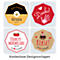 Étiquettes multifonctionnelles adhésives AVERY® Zweckform, 61 x 60,3 mm, 120 p.