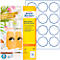 Étiquettes multifonctionnelles adhésives AVERY® Zweckform, 61 x 60,3 mm, 120 p.