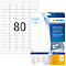 Étiquettes multifonctionnelles amovibles n° 10003 sur feuilles A4 Herma, 2000 étiquettes, 25 p.