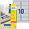 Étiquettes multifonctionnelles ultra-résistantes L6012-20 AVERY® Zweckform, 96 x 50,8 mm, 200 étiquettes