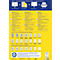 Étiquettes multifonctionnelles universelles Avery Zweckform, 100 étiquettes, 210 x 297 mm