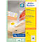 Étiquettes multifonctionnelles universelles Avery Zweckform, 4800 étiquettes, 45,7 x 21,2 mm
