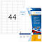 Étiquettes polyéthylène n° 4690 sur feuilles A4 Herma, 1100 étiquettes, 25 p.