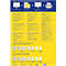 Étiquettes polyéthylène ultra-résistantes L4775-100 AVERY® Zweckform, 210 x 297 mm, permanent, blanc