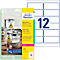 Étiquettes polyéthylène ultra-résistantes L4776-20 Avery Zweckform, 99,1 x 42,3 mm, permanent, blanc