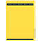 Étiquettes pour classeurs longues LEITZ®, imprimable, largeur de tranche 50 mm, autocollant 125 p., jaune