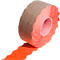 Étiquettes, pour étiqueteuse de prix, jaune-orange, 10 rouleaux