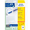 Etiquettes universelles AVERY® Target Shape Universal 3490, 70 x 36 mm, 600 + 120 pièces.
