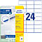 Etiquettes universelles AVERY® Target Shape Universal 3490, 70 x 36 mm, 600 + 120 pièces.