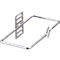 Etrier guide-câbles, galvanisé, en acier rond, L 170 x P 82 mm, 10 pièces