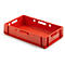 Euro Box Fleischkasten, lebensmittelecht, Inhalt 25,3 L, geschlossene Version, rot