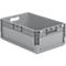 Euro Box Leichtbehälter ELB 6220, aus PP, Inhalt 43,7 L,ohne Deckel, grau