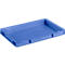 Euro Box Serie EF 4040, aus PP, Inhalt 3,6 L, geschlossene Wände, Unterfassgriff, blau