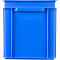 Euro Box Série EF 4320, en PP, capacité 29,5 L, parois fermées, poignée sous le couvercle, bleu