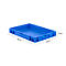 Euro Box Serie EF 6070, aus PP, Inhalt 14,3 L, geschlossene Wände, Unterfassgriff, blau