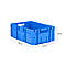 Euro Box Serie LTF 6220, aus PP, Inhalt 42 L, Durchfassgriff, blau