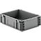 Euro Box Serie MF 4120, aus PP, Inhalt 10 L, Unterfassgriff, grau