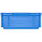 Blauwe plastic doos met de tekst "SSI SCHÄFER".