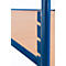 Euro-containerwagen met houten legborden, 820 x 620 mm