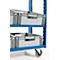 Euro-containerwagen met open frame en 6 bakken, 820 x 620 mm
