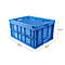 EURO-Maß Faltbox 8645, blau