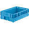 Eurobak C-KLT 6417, polypropeen, B 600 x D 400 mm, tot 50 kg, lichtblauw