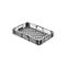 Eurobox boîte à verres, capacité 15,4 l, version ajourée, poignées traversantes, qualité alimentaire, empilable, HDPE, gris