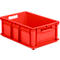 Eurobox EF 6220, L 600 x A 400 x H 220 mm, capacidad 43,5 l, rojo