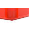 Eurobox-serie EF 4320, gemaakt van PP, inhoud 29,5 liter, gesloten wanden, bodemgreep, rood