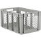 Eurobox serie EF 6321, van PP, inhoud 63,7 l, geperforeerde wanden, grijs, open handgreep