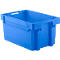 Euronorm bak EFB 643, 54 l, blauw