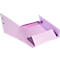 Exacompta Aquarel map, formaat A4, B 240 x H 320 mm, 3 flappen, rugetiket, elastische sluiting, FSC® karton, mauve