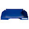 Exacompta BEE BLUE Combo-Midi brievenlade, voor A4+ documenten, stapelbaar, etikethouder, kunststof, marineblauw, 6 stuks