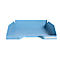 Exacompta BEE BLUE Combo-Midi brievenlade, voor A4+ documenten, stapelbaar, etikethouder, kunststof, pastelblauw, 6 stuks