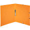 Exacompta classeur à anneaux, DIN A4, 2 anneaux ronds, largeur du dos 20 mm, orange