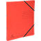 Exacompta classeur à anneaux, DIN A4, 2 anneaux ronds, largeur du dos 20 mm, rouge