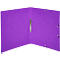 Exacompta classeur à anneaux, DIN A4, 2 anneaux ronds, largeur du dos 20 mm, violet